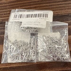 Silver Steel Jewelry cross charms